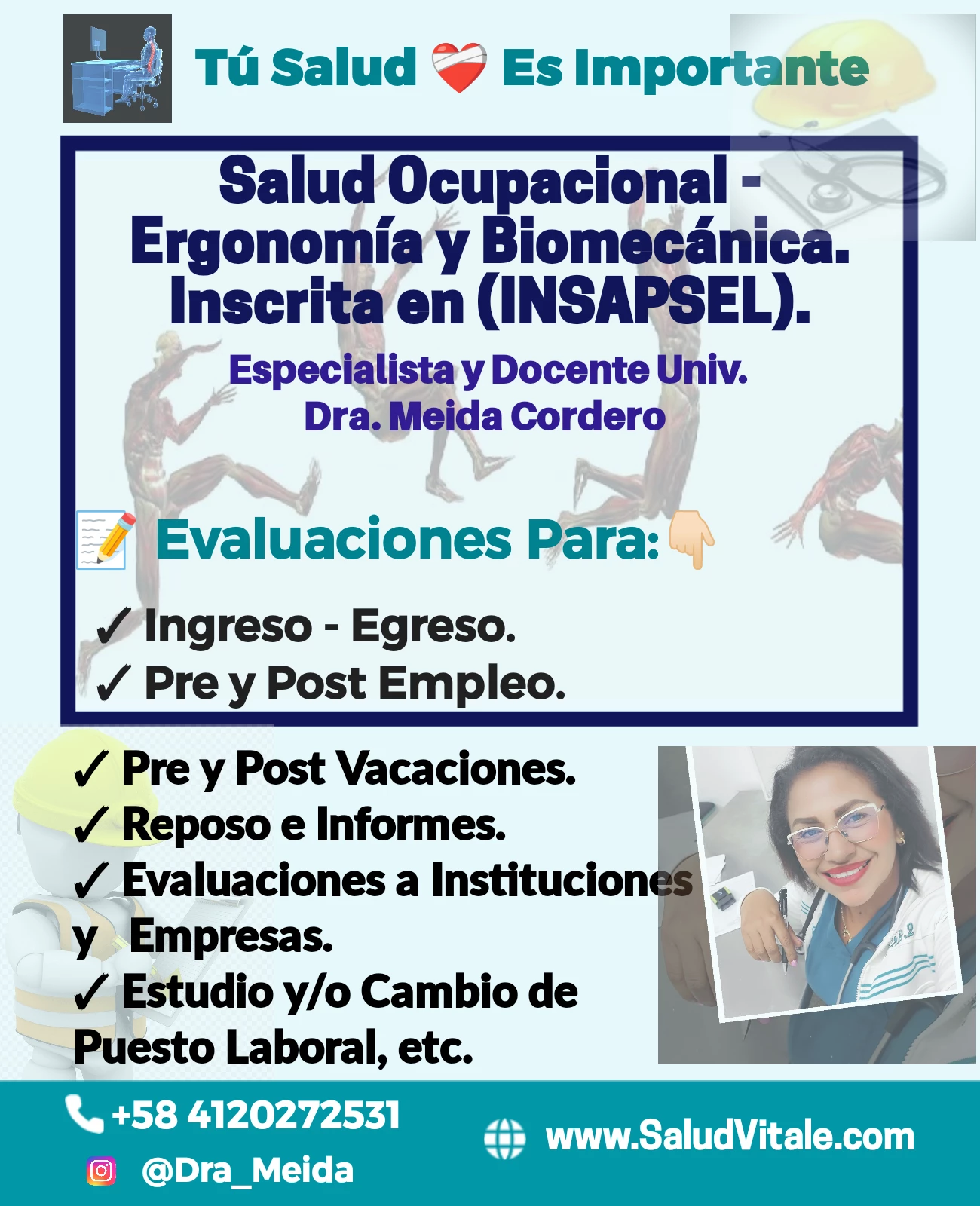 SALUD OCUPACIONAL y ERGONOMIA-BIOMECANICA