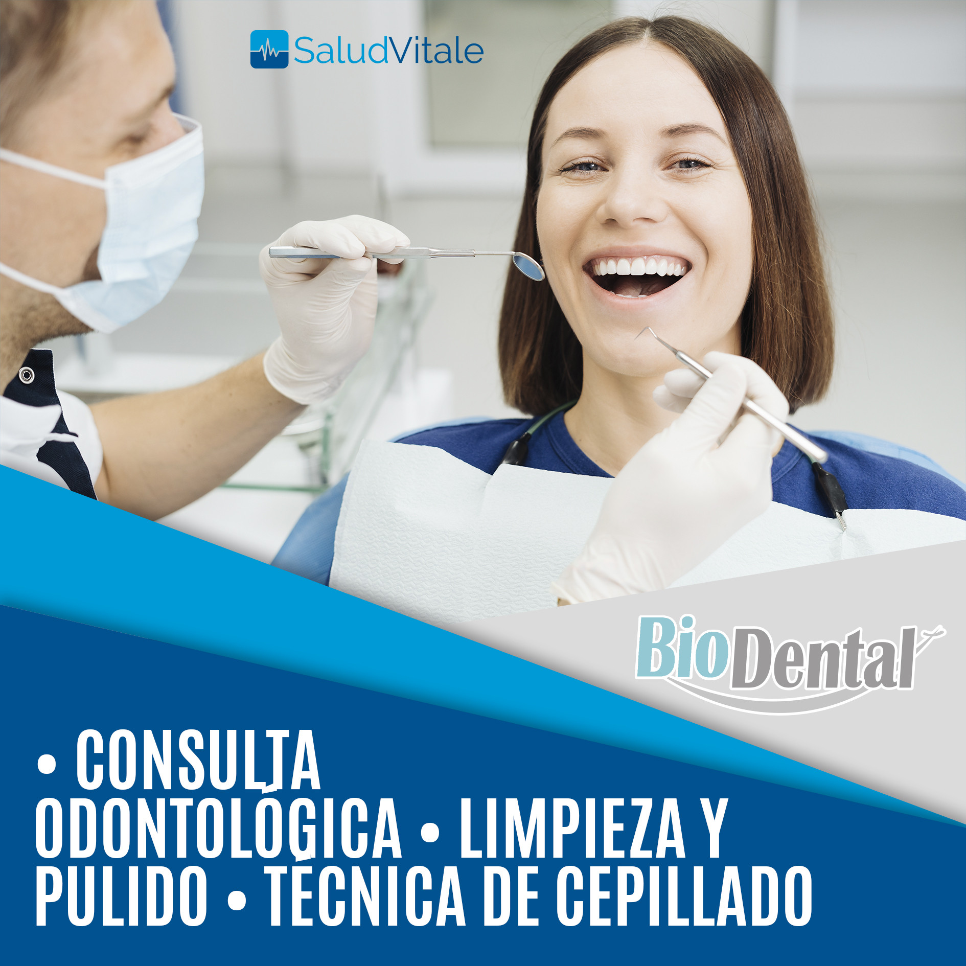 Consulta Odontológica + Técnica de Cepillado + Limpieza y Pulido